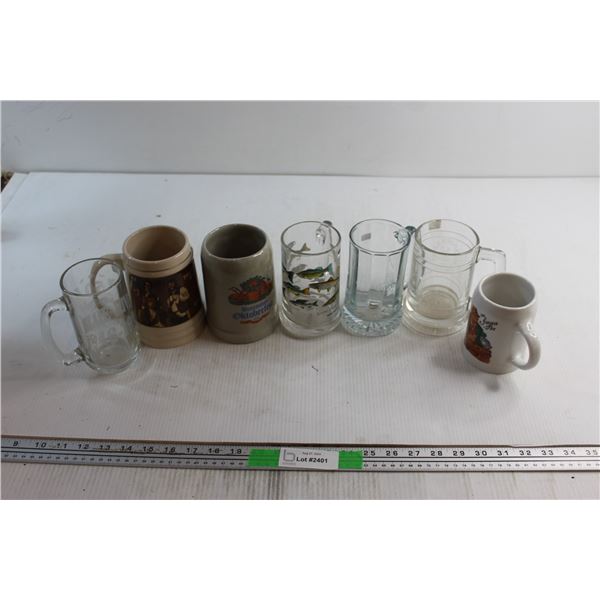 (7) Beer Mugs