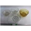 Image 1 : (4) Glass Serving Bowls 11''