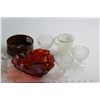 Image 5 : (2) Ashtrays, Vinegar Jug, Mug and Assorted Glass Items