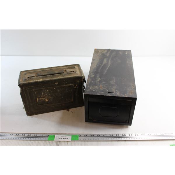 Military Ammo Box and Archive Drawer