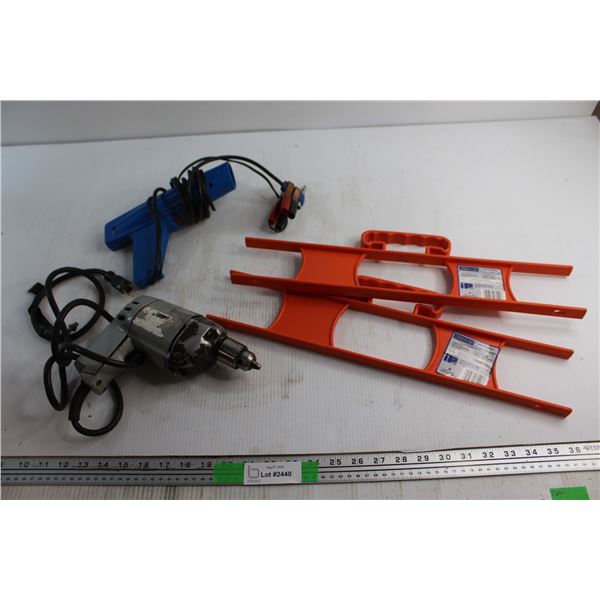 (2) Cord Holders, Drill and Timing Light - Untested