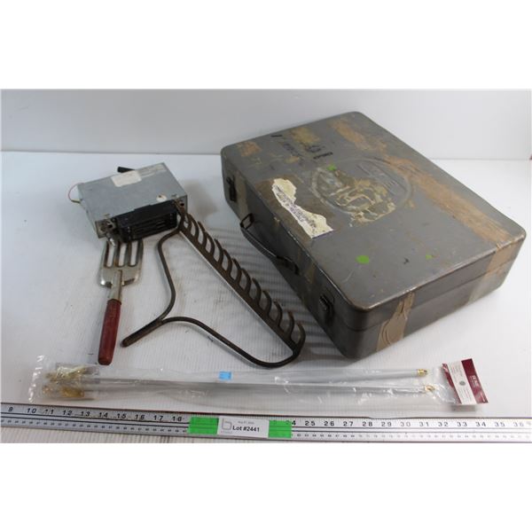 Garden Tool, Rake Head, 5/16'' Sash Rod Set and Assorted Items