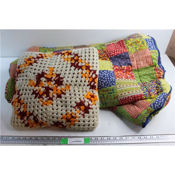 Pleated Pillow and Sleeping Bag