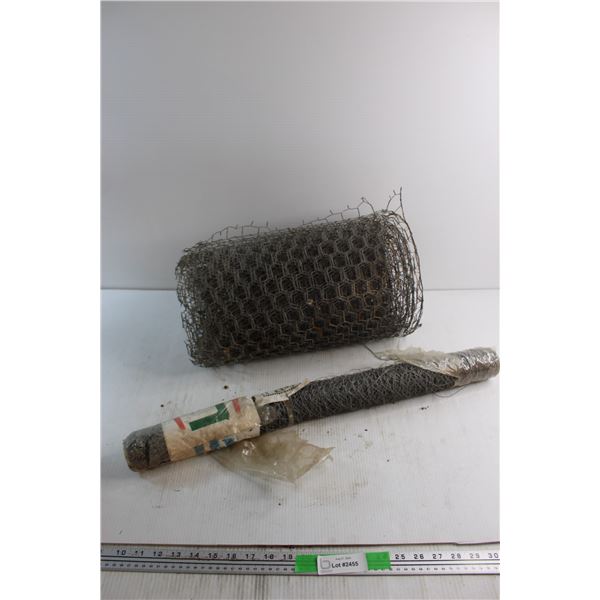 (2) Chicken Wire Rolls