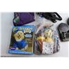 Image 2 : (6) Assorted Leashes, Snuggie Blanket Coat with Sleeves and Assorted Items