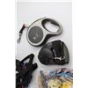 Image 4 : (6) Assorted Leashes, Snuggie Blanket Coat with Sleeves and Assorted Items
