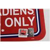 Image 2 : Parking Reserved Canadiens Fans Only Sign 18'' x 12''