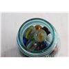 Image 4 : Jar with Assorted Marbles
