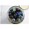 Image 3 : Jar with Assorted Marbles