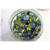 Image 3 : Jar with Assorted Marbles