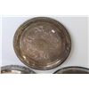 Image 2 : (3) Vintage Plated Trays