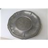 Image 4 : (2) Pewter Plates