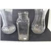 Image 2 : (2) Glass Vases - Glass Jar