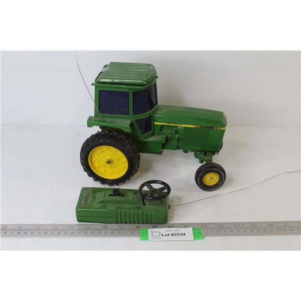 John Deere Plastic 50 Series Remote Tractor (untested)