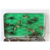Image 2 : Vintage Collect of Fly Fishing Hooks (in metal case)