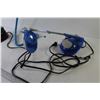 Image 4 : USB LED Light - (2) Desk Lamps (blue lights work)