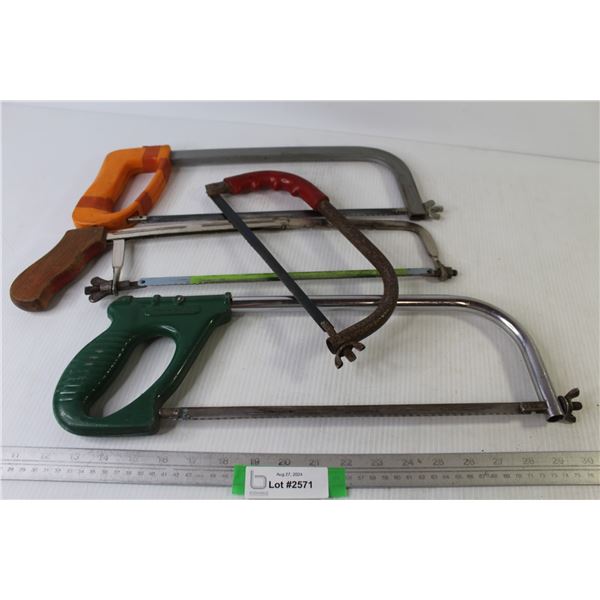 (4) Hacksaws