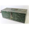 Image 8 : Galvanized Tool Box w/Tray - Saw Blades - Puller - Misc. Items