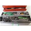 Image 2 : Metal Tool Box w/Drawers & Tray - Socket Set Assorted Hand Tools