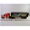 Image 1 : Plastic Semi Truck and Trailer- 30" Long