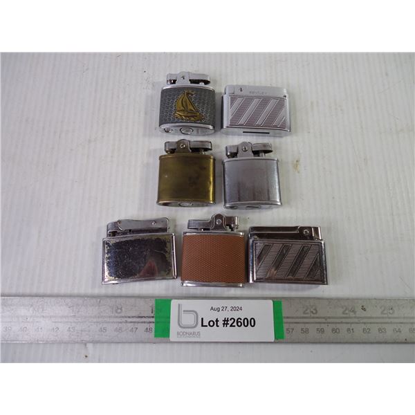 (7) Vintage Butane Lighters-untested-as is