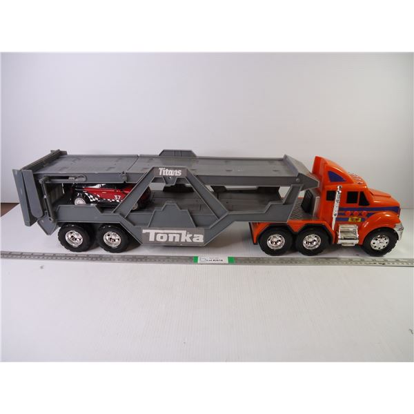 Large Tonka Vehicle Hauler-32" long