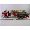 Image 1 : New Bright Fire Engine Truck 1988 Metro Fire Department-26" long -needs front wheel