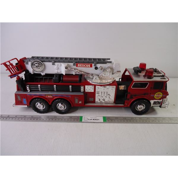 Toy Plastic Fire Truck-21" long