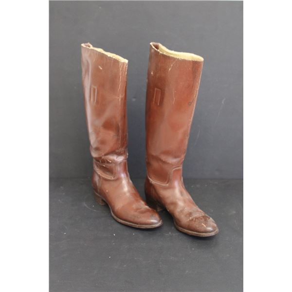 Women's Brown Riding Boots-size in last 2 pics
