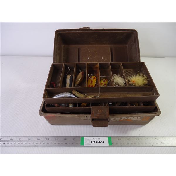 Fishing Tackle Box with Contents