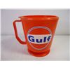 Image 3 : (4) Assorted Gulf Oil Items-Oil Can, Scraper, Coffee Mug Key Chain