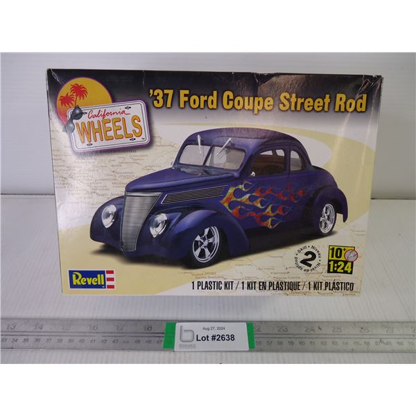 1:24 1937 Ford Coupe Street Rod Model