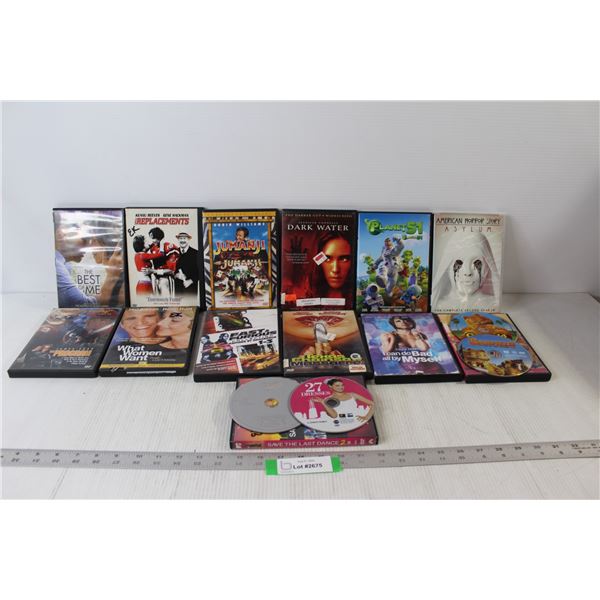 (15) DVD Movies TV Shows: Garfield, Tinkerbell, Jumanji, Fast and Furious, etc.