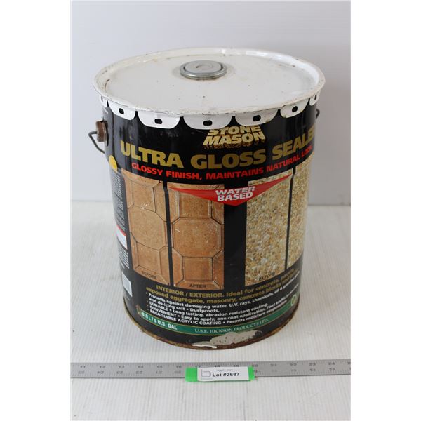 * Stone Mason Ultra Gloss Sealer - 18L / 5 US Gallons