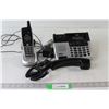 Image 1 : Uniden Home Phone Landline with Wireless Handheld Phone - Tested Works