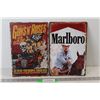 Image 1 : (2) Metal Signs: Guns N' Roses Live On The Strip, Marlboro