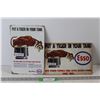 Image 1 : (2) Esso Metal Signs