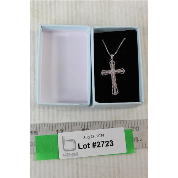 Cross Necklace - Cannot Guarantee Authenticity
