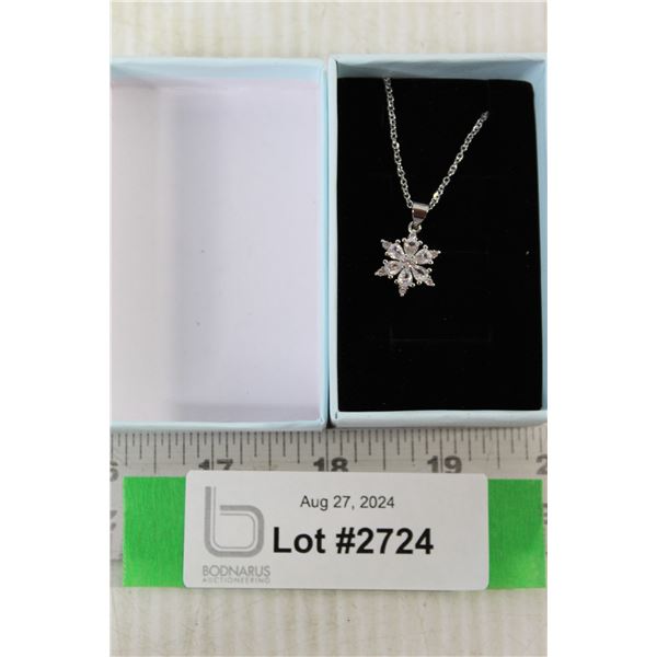Snowflake Necklace - Cannot Guarantee Authenticity