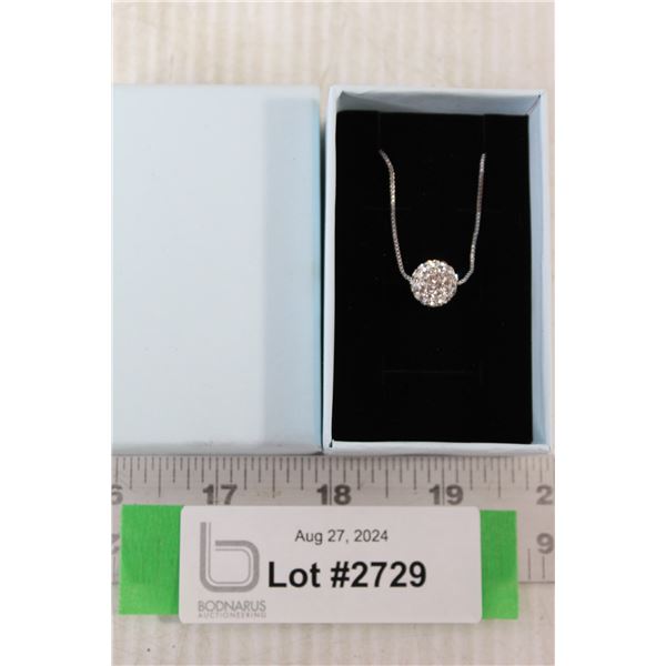 Crystal Ball Necklace - Cannot Guarantee Authenticity