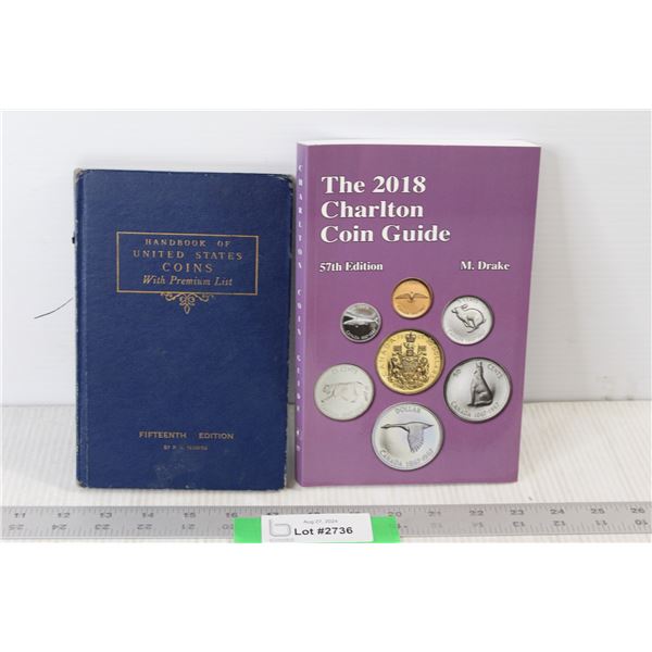 (2) Coin Books: United States Coins, Charlton Coin Guide