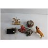 Image 4 : Patchwork Puppy, Card Holder, Carousel Horse and Assorted Items