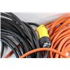 Image 6 : (3) Cord Extension Cables - Length Unknown, Some Damage