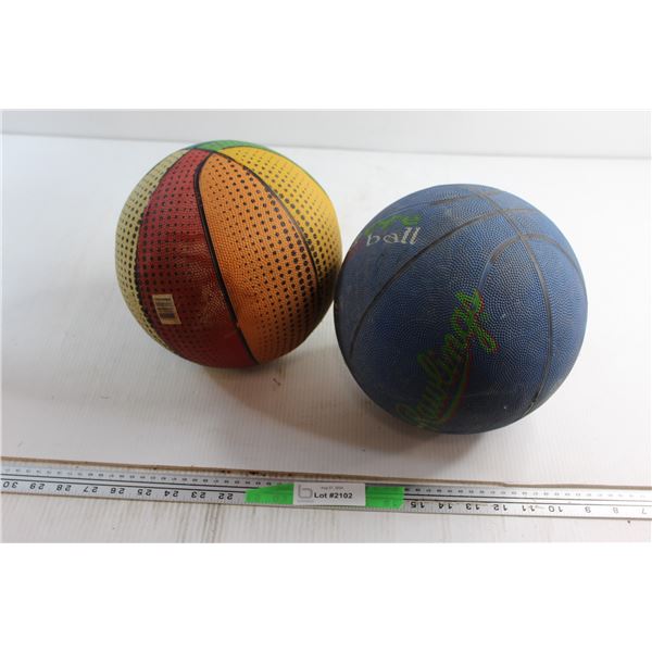 (2) Basketballs