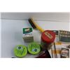 Image 4 : Hammer, Tin Snips, Oil Filters and Assorted Items