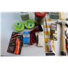 Image 6 : Hammer, Tin Snips, Oil Filters and Assorted Items