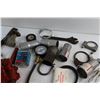 Image 3 : Aluminum Cutting Fluid, Metal Brush, Compression Tester and Assorted Items
