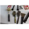 Image 5 : (2) Adjustable Wrenches, Hammer, Bench Hand Plane and Assorted Items