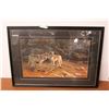 Image 1 : *Framed Wolf Print - 43 1/4" x 30 1/2"