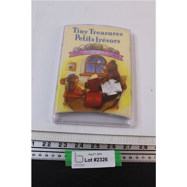 Tiny Treasures 2000 Uncirculated Canadian Coin Set - Sealed